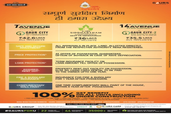 Book your Dream Home this Navratri at Gaur City, Greater Noida (W)